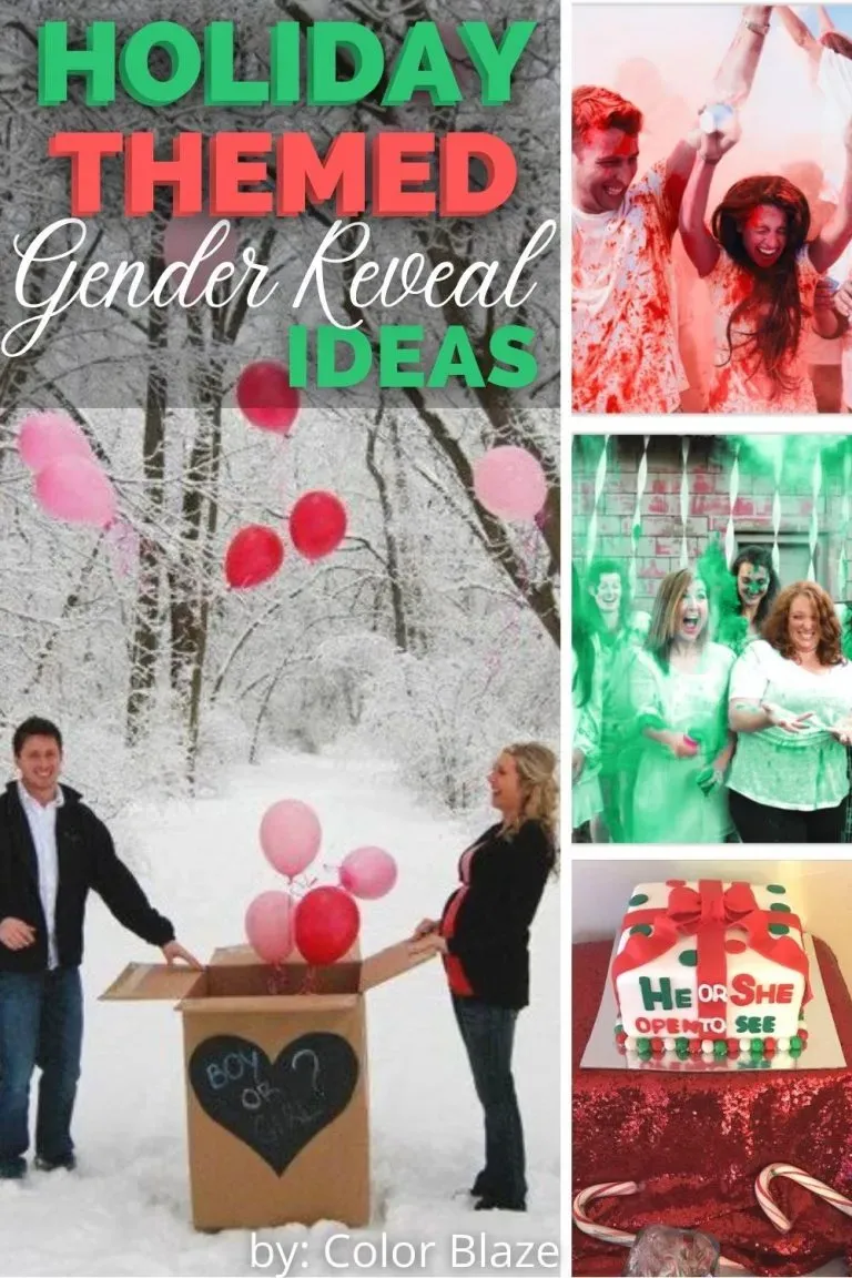 Adding Extra Sparkle to Your Christmas Baby Reveal