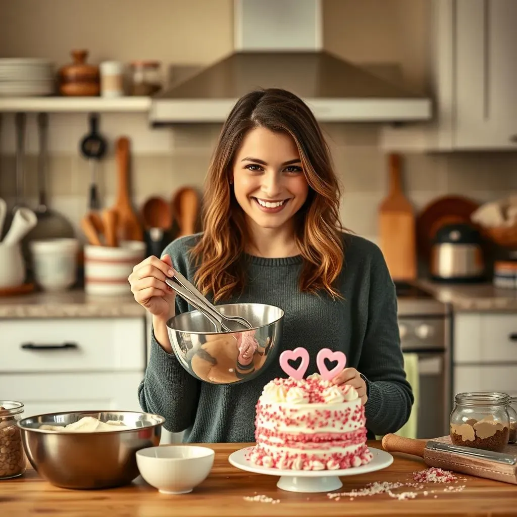 Adjusting Recipe Size: Making a Smaller Gender Reveal Cake at Home