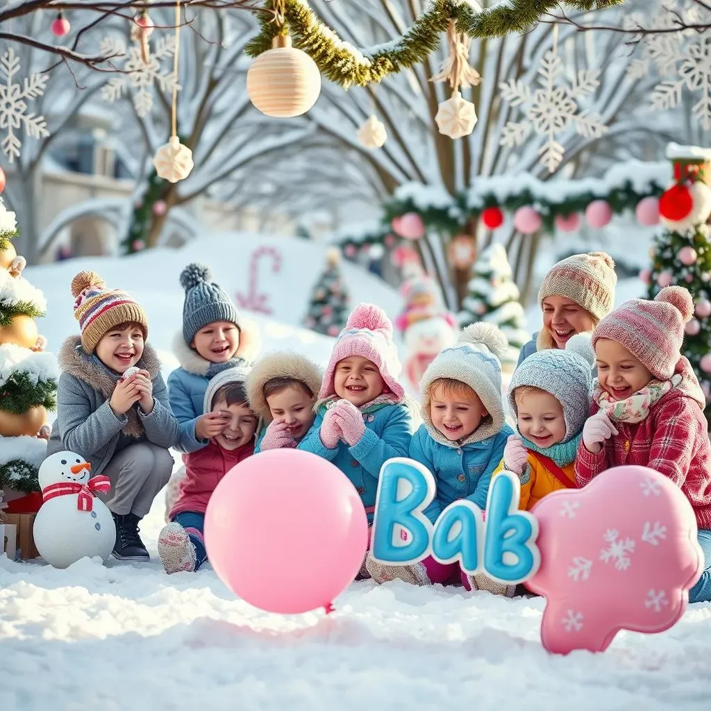 Adorable Winter Themed Gender Reveal Games & Activities