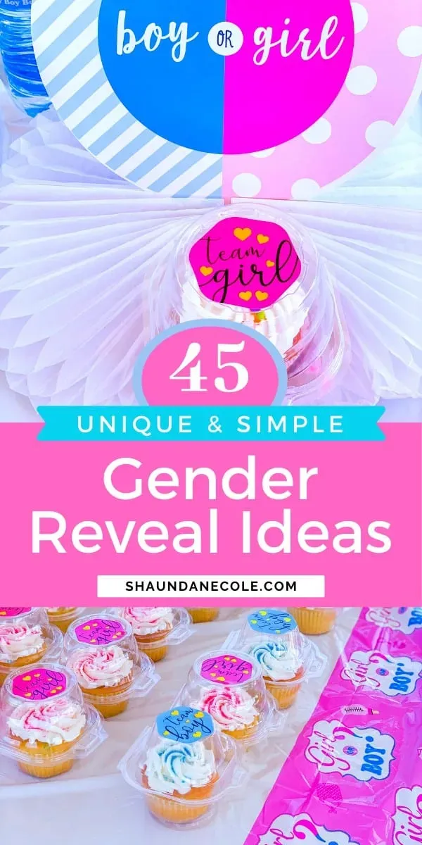 Simple Basic Gender Reveal Ideas for Your Big Day