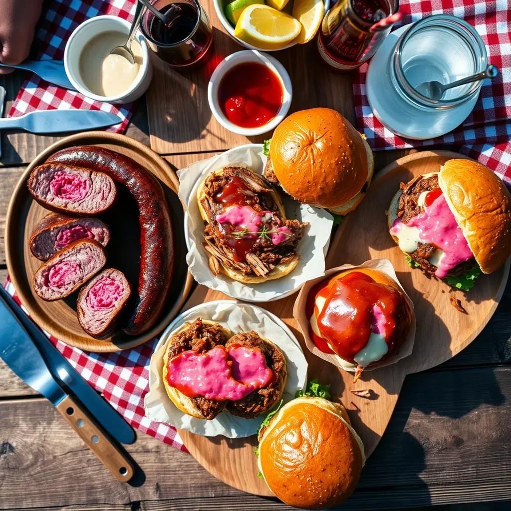 BBQ Gender Reveal Party Food Ideas: Grill Master Edition