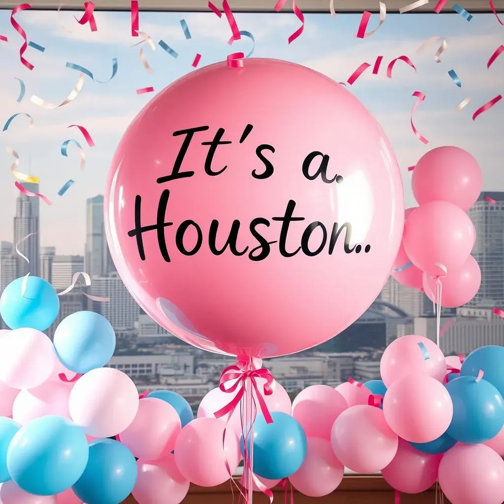 Best Gender Reveal Balloon Ideas Houston: Classic & Creative Designs