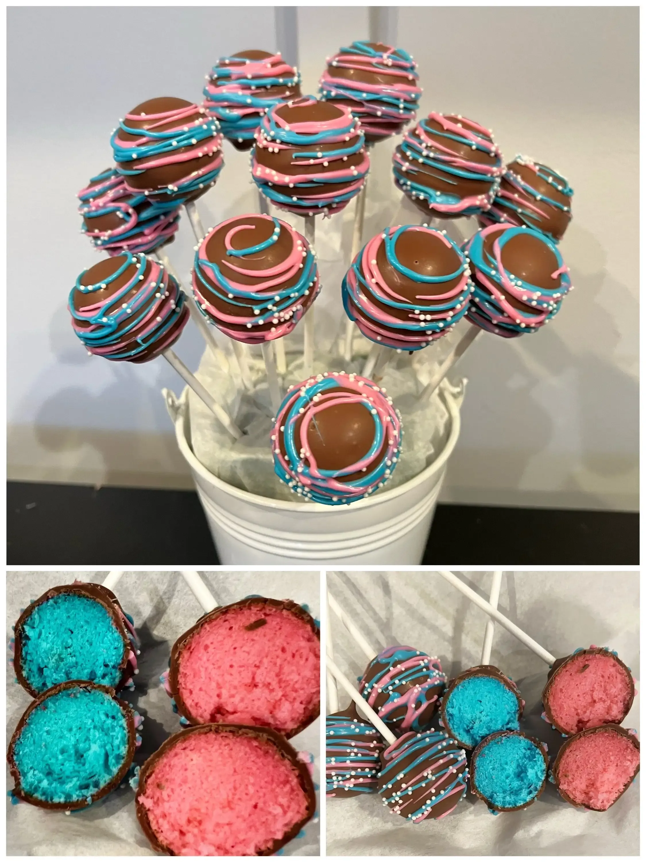 Beyond Basic: Creative Gender Reveal Cake Pops Designs