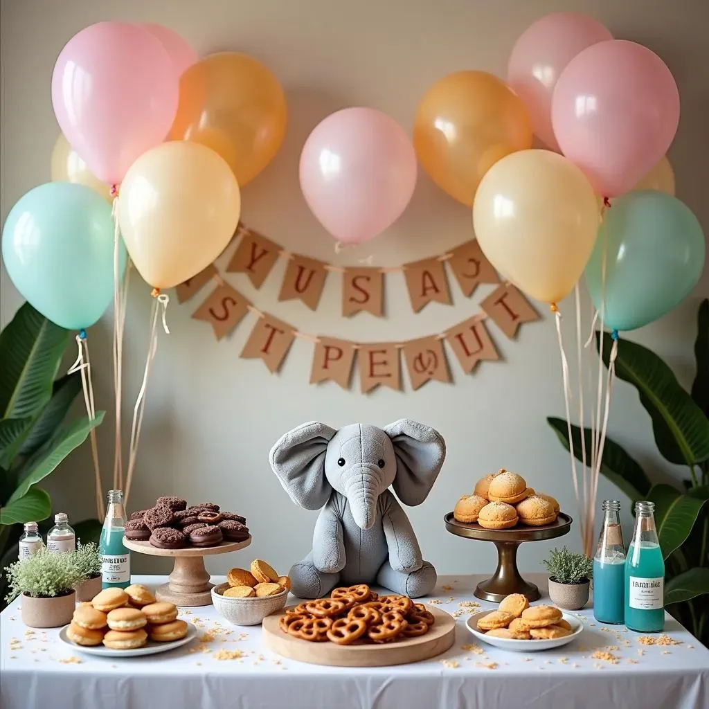 Beyond the Cake: Complete Your ElephantThemed Gender Reveal