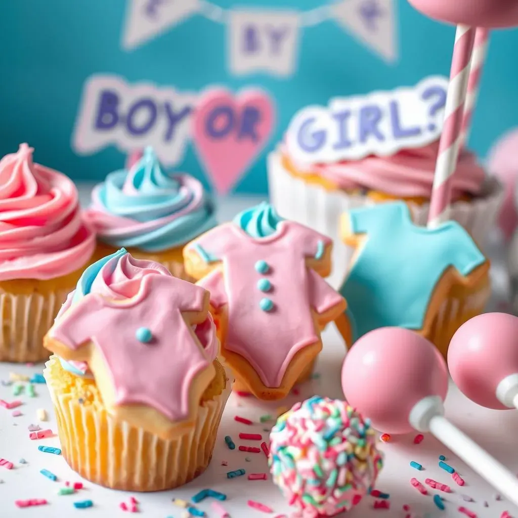 Beyond the Cake: Other DIY Gender Reveal Dessert Ideas