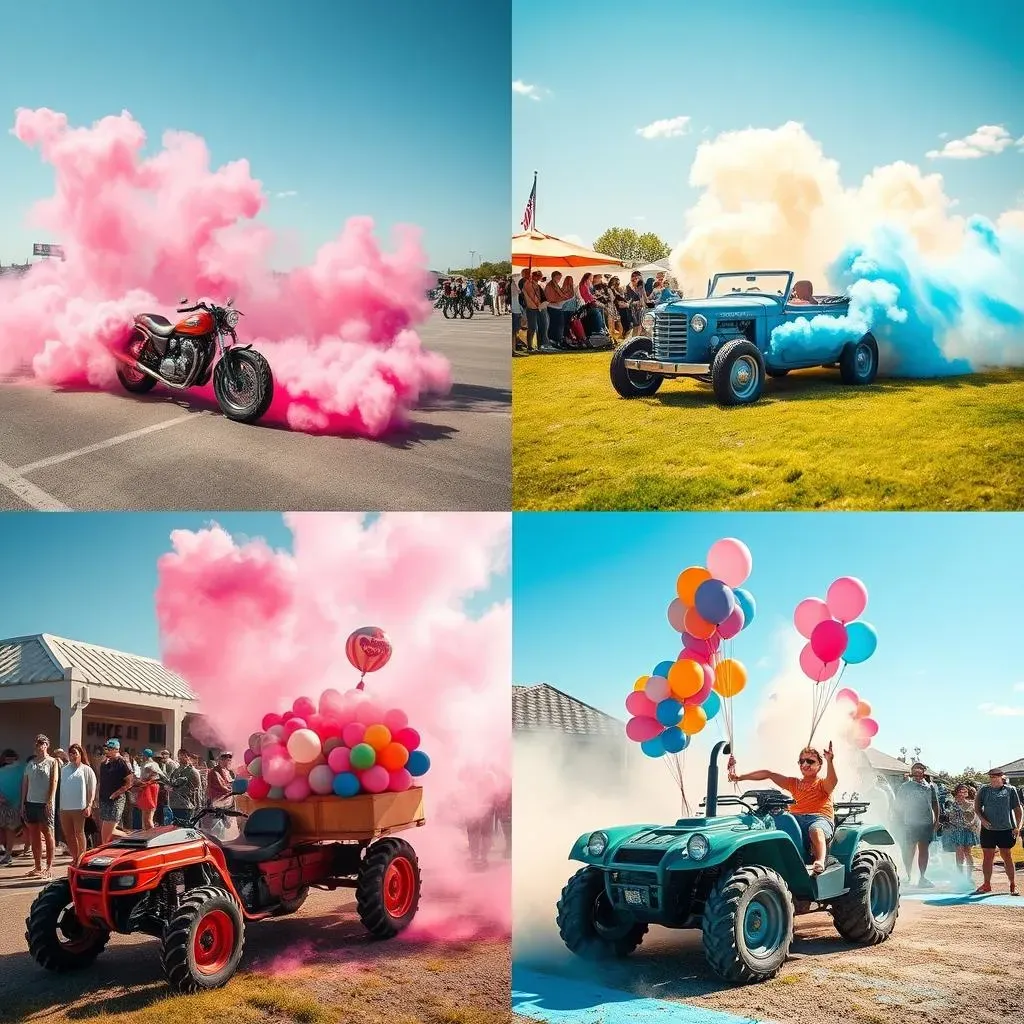 Beyond the Truck:  More Vehicle Gender Reveal Ideas