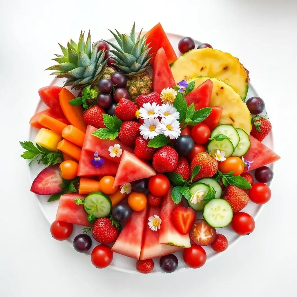 Bonus:  Fruit & Veggie Combo Platters for the Ultimate Gender Reveal Spread