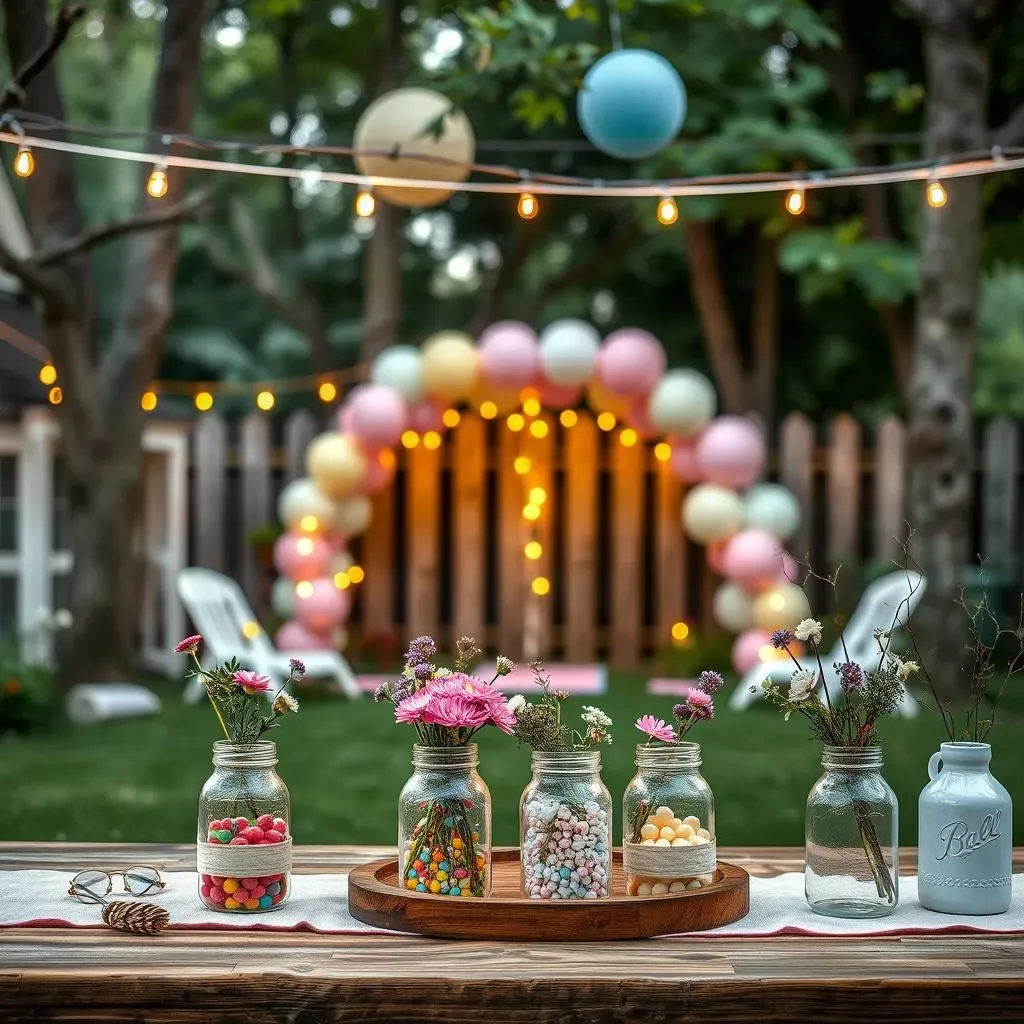 BudgetFriendly Backyard Gender Reveal Decoration Ideas