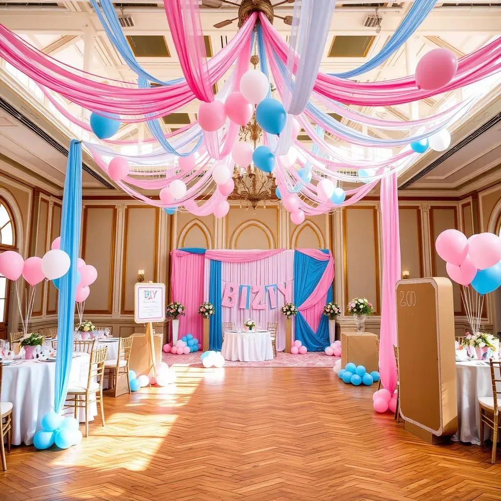 BudgetFriendly Gender Reveal Decorations for Large Venues