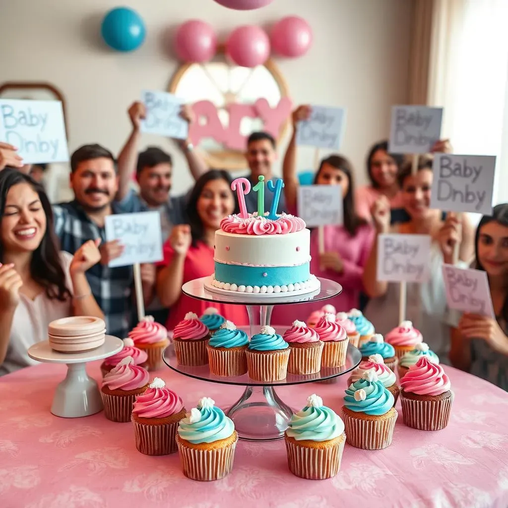 Cakes and Cupcakes: The Classic Gender Reveal Ideas Dessert