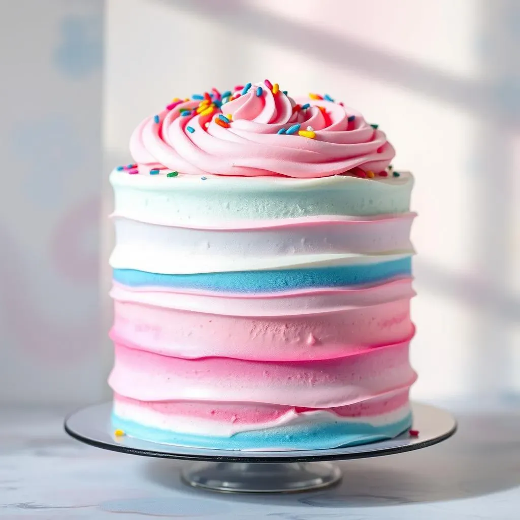 Classic Gender Reveal Cake Filling Ideas: Pink & Blue Perfection