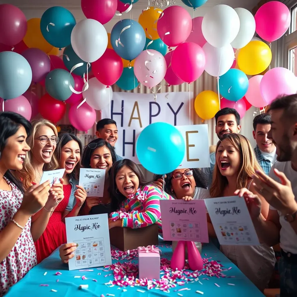 Classic Gender Reveal Games with a Twist