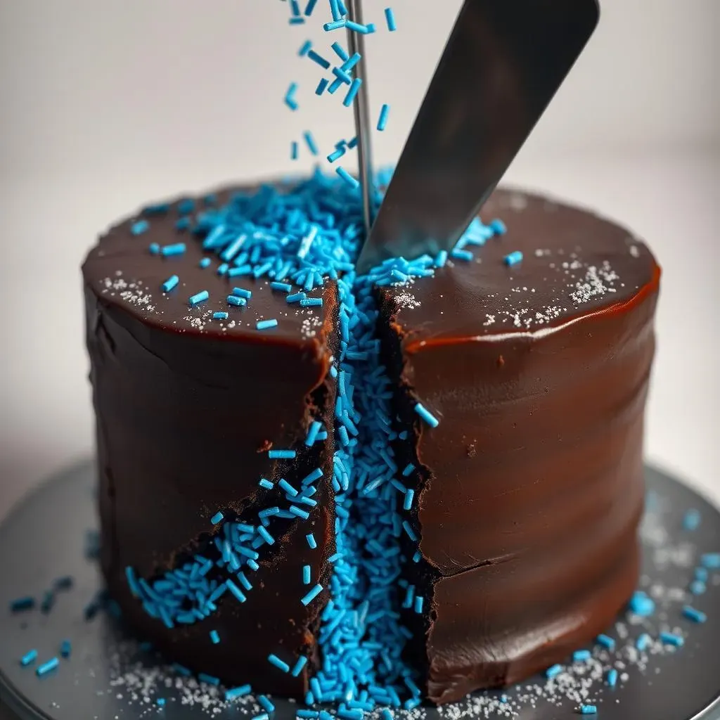 Color Burst: Baby Gender Reveal Cake Ideas with Vibrant Hues