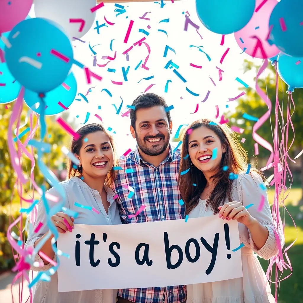 Confetti Options for Stunning Gender Reveal Photography