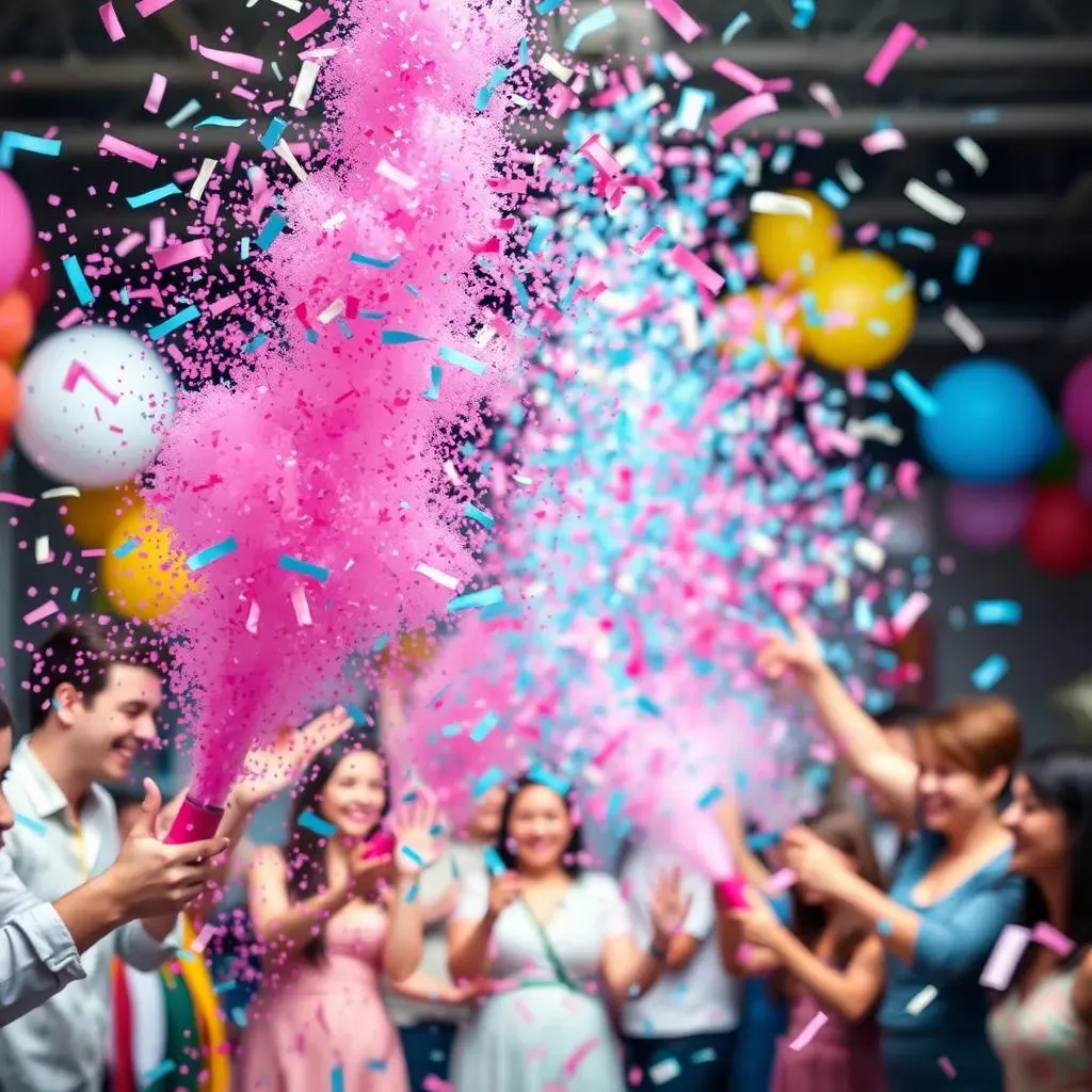 Creative Confetti Cannons and Other Fun Reveal Methods