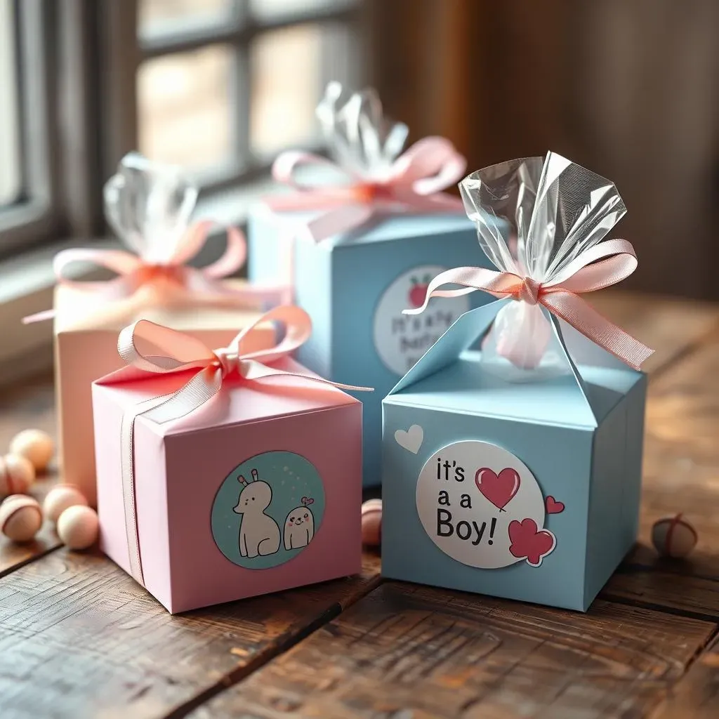 Creative & Cute Gender Reveal Favor Packaging Ideas