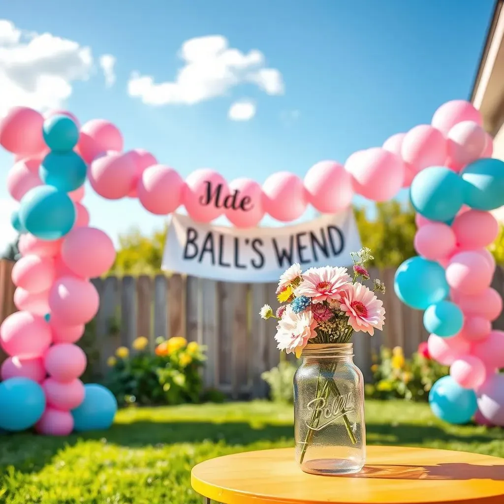 Creative DIY Gender Reveal Decorations for Your Backyard