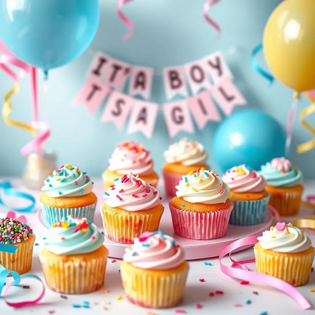 Creative Filling and Frosting Ideas for Cute Gender Reveal Cupcakes