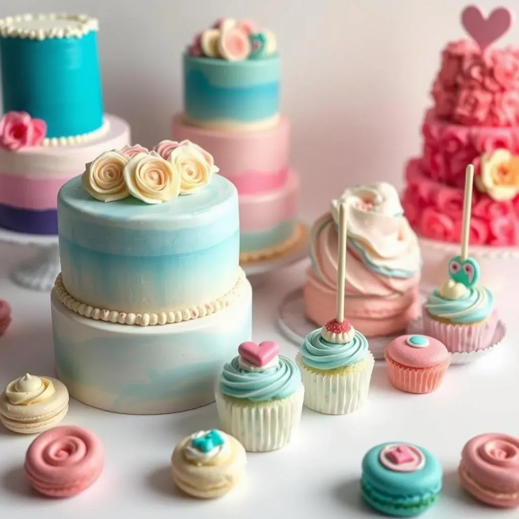 Creative Gender Reveal Cakes and Treat Ideas from Pinterest
