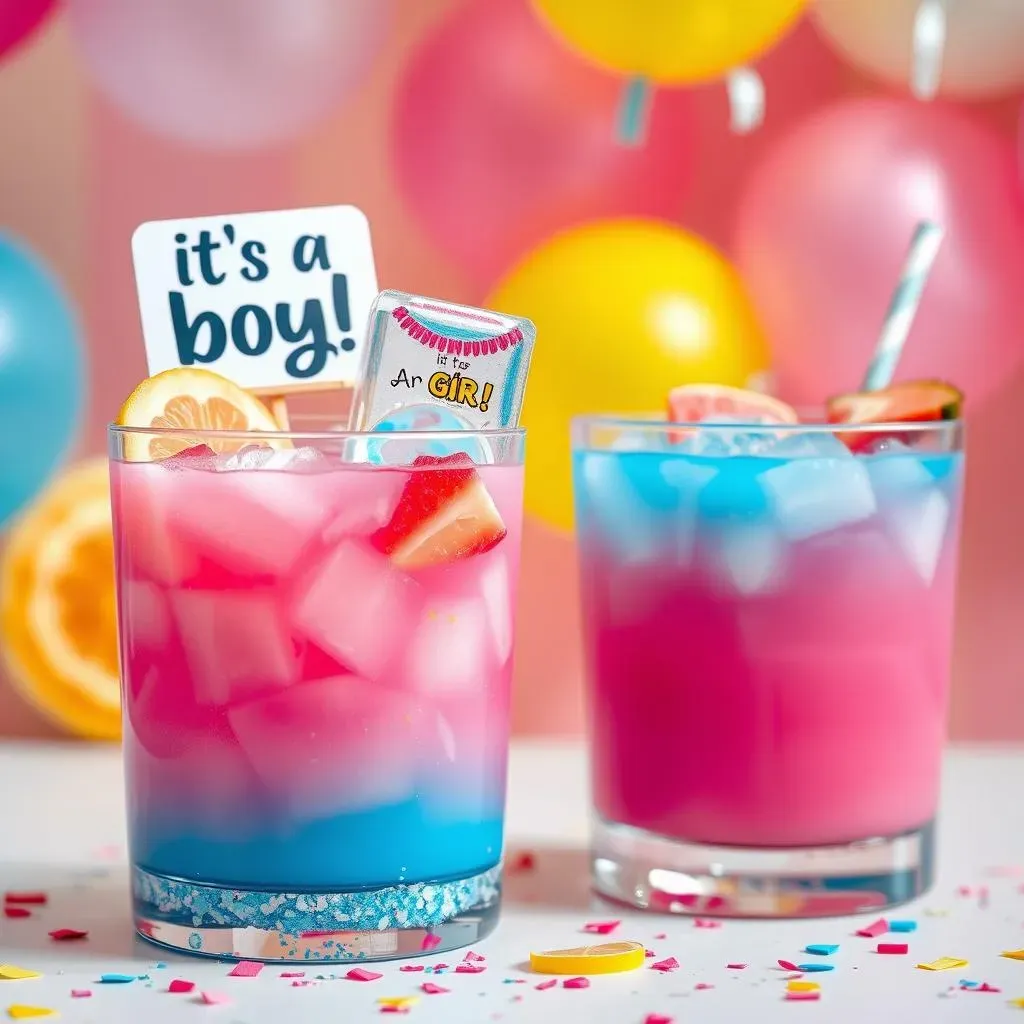 Creative Gender Reveal Drink Ideas