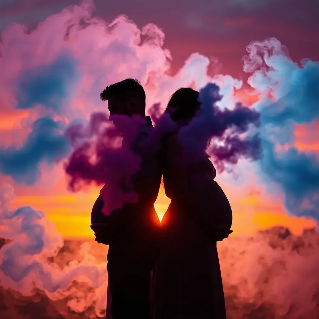 Creative Ideas for Gender Reveal Photography with Smoke Bombs