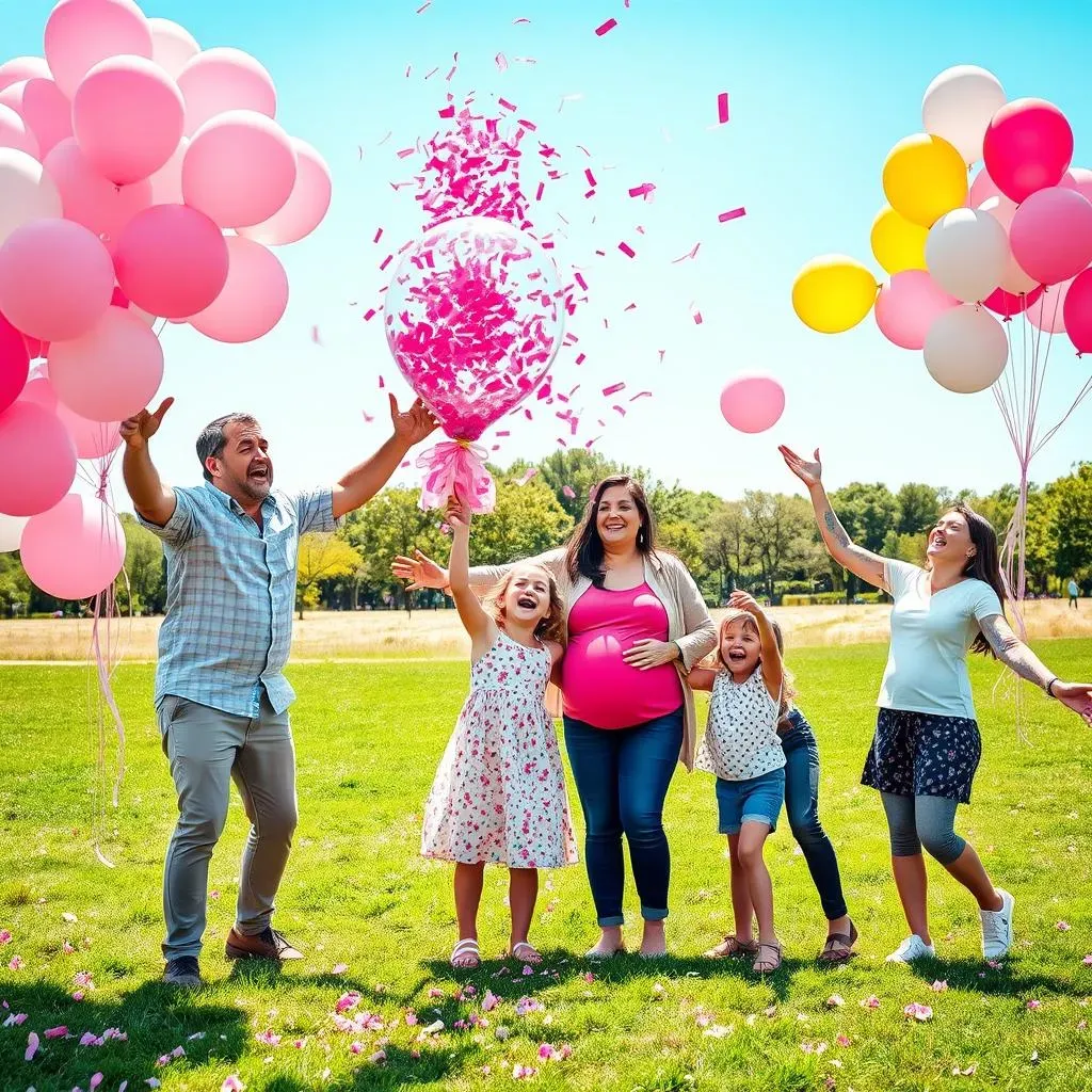 Creative Ways to Use Balloons in Your Gender Reveal Photos