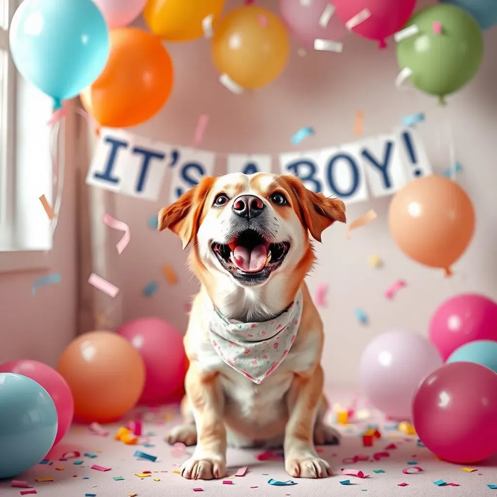 Cute and Creative Gender Reveal Ideas with Dogs