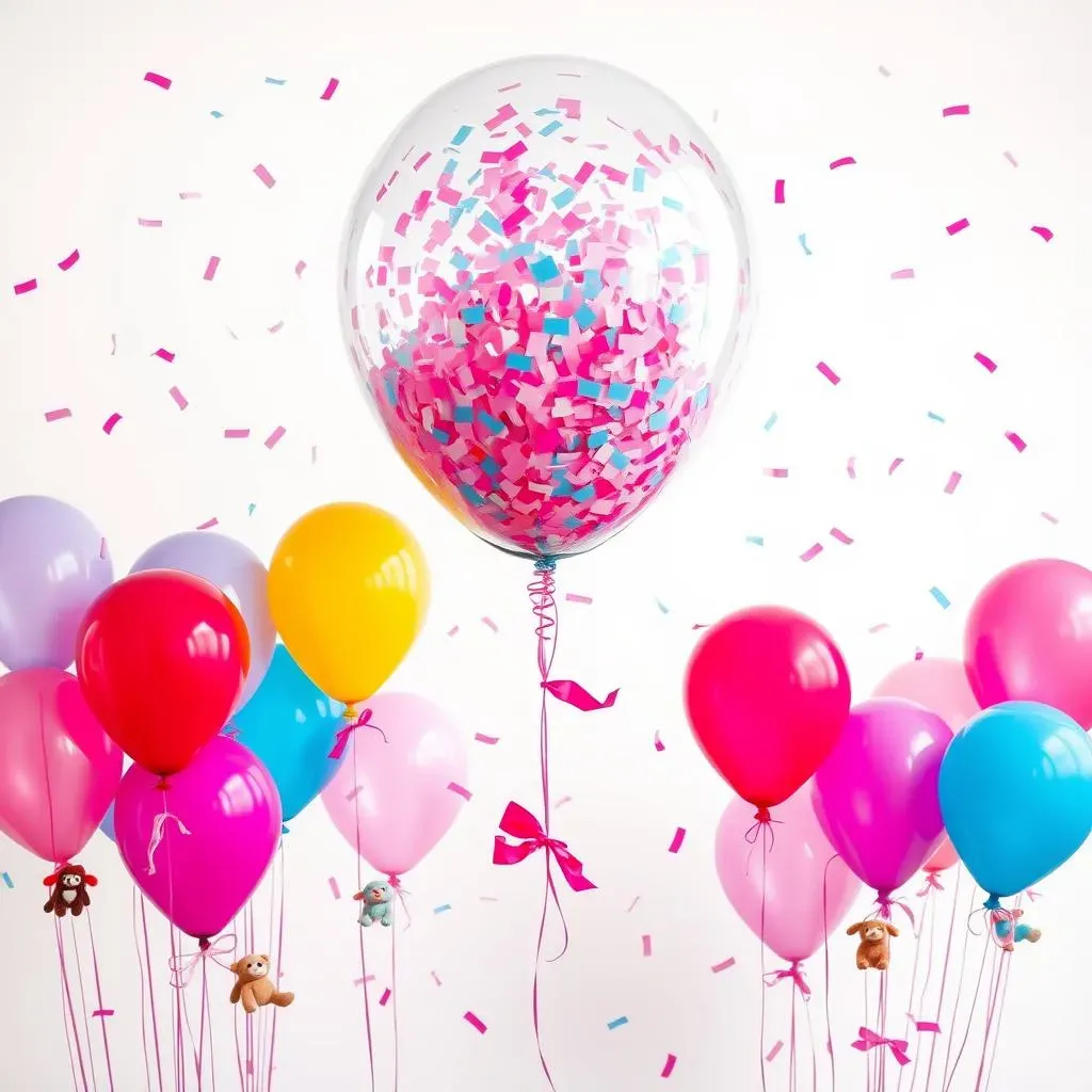 Cute Confetti Balloon Surprises