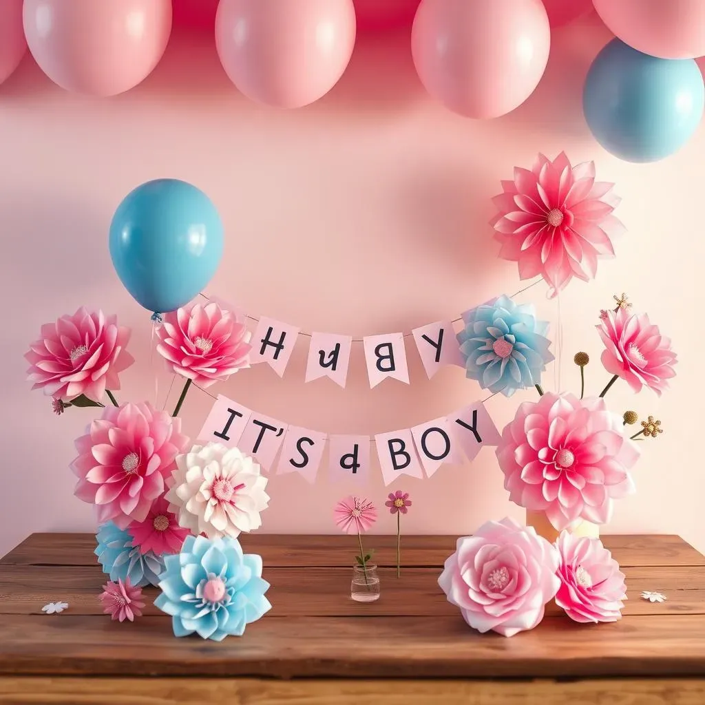 Unleash Your Creativity: Adorable DIY Gender Reveal Decorations