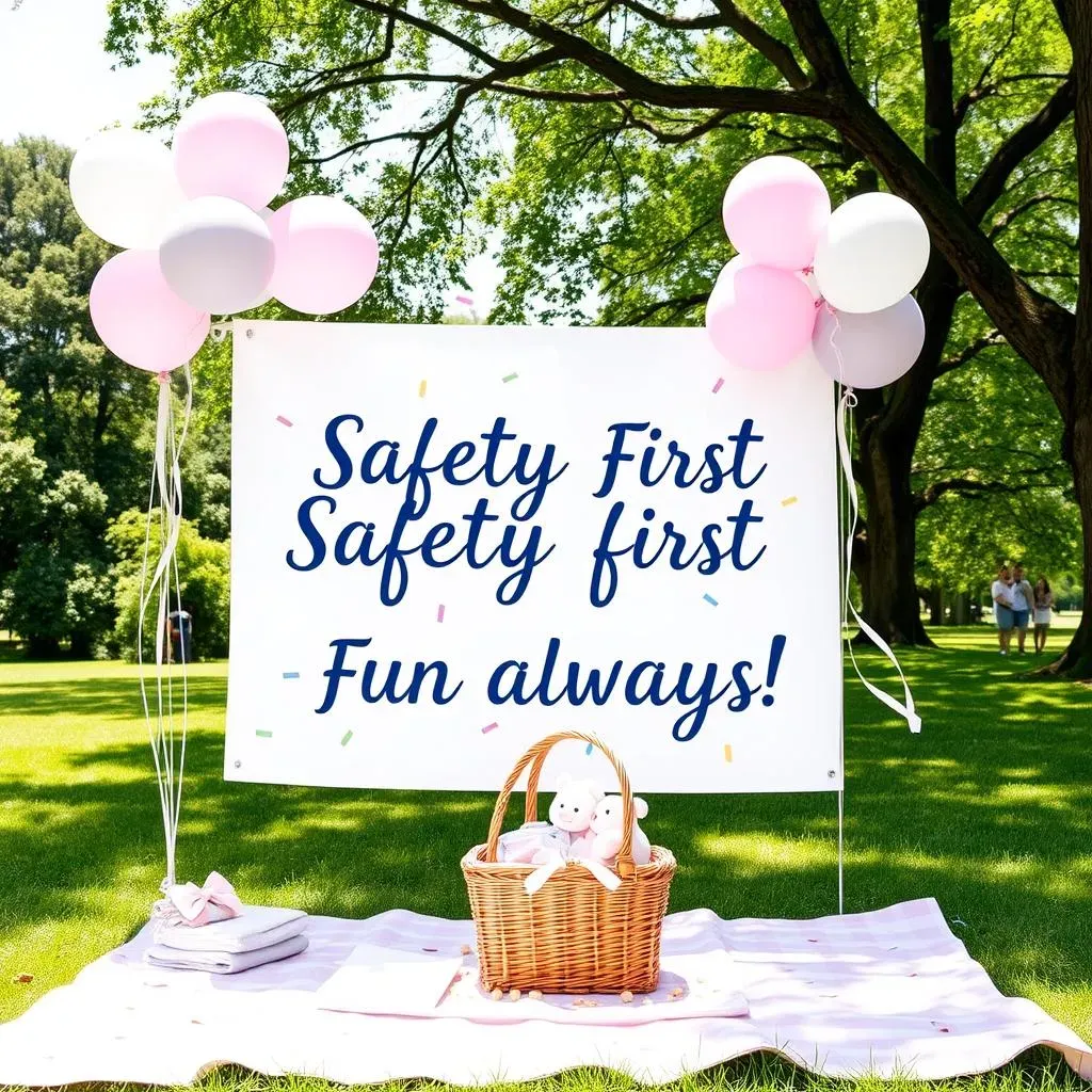 Cute Gender Reveal Ideas for a Park Celebration:  Safety First, Fun Always!