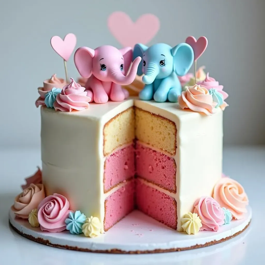 DIY Elephant Gender Reveal Cake Ideas: Tips and Tricks