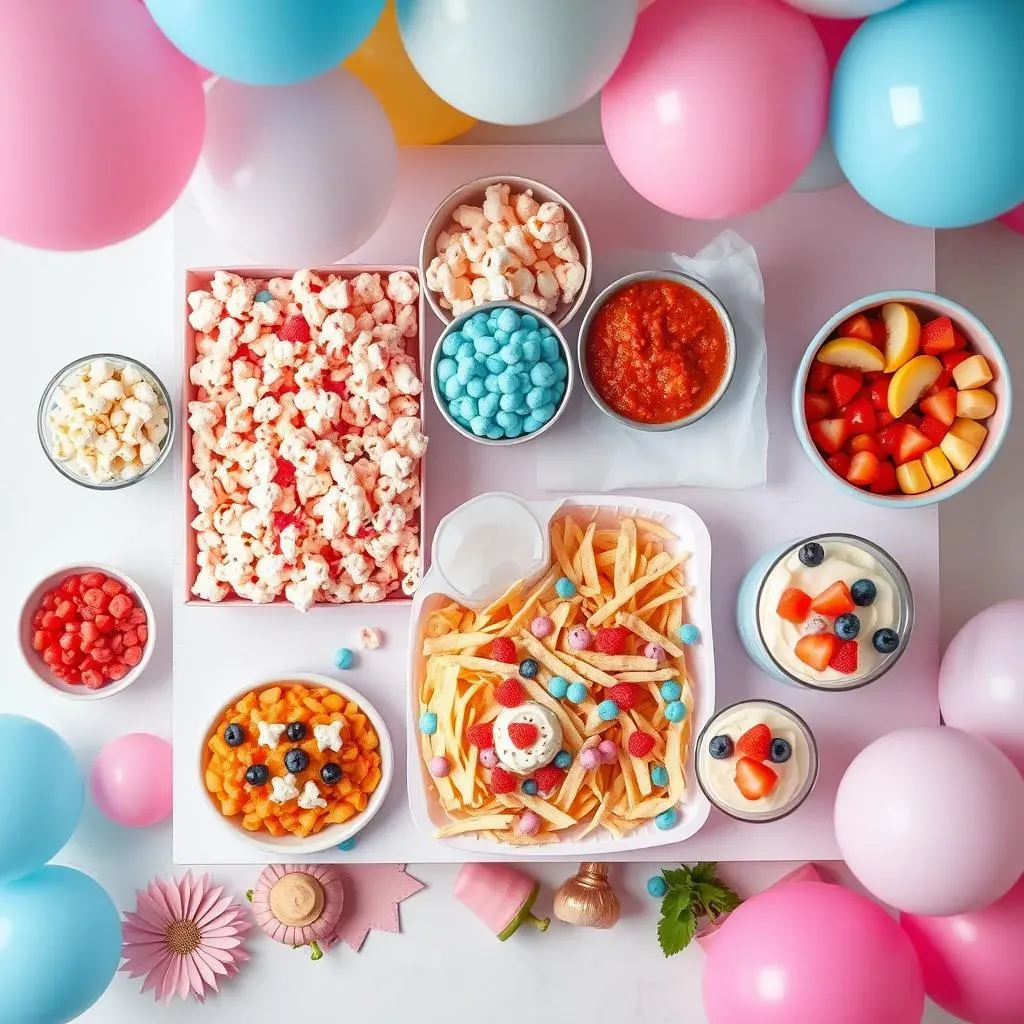 DIY Food Station Ideas for a Gender Reveal Party