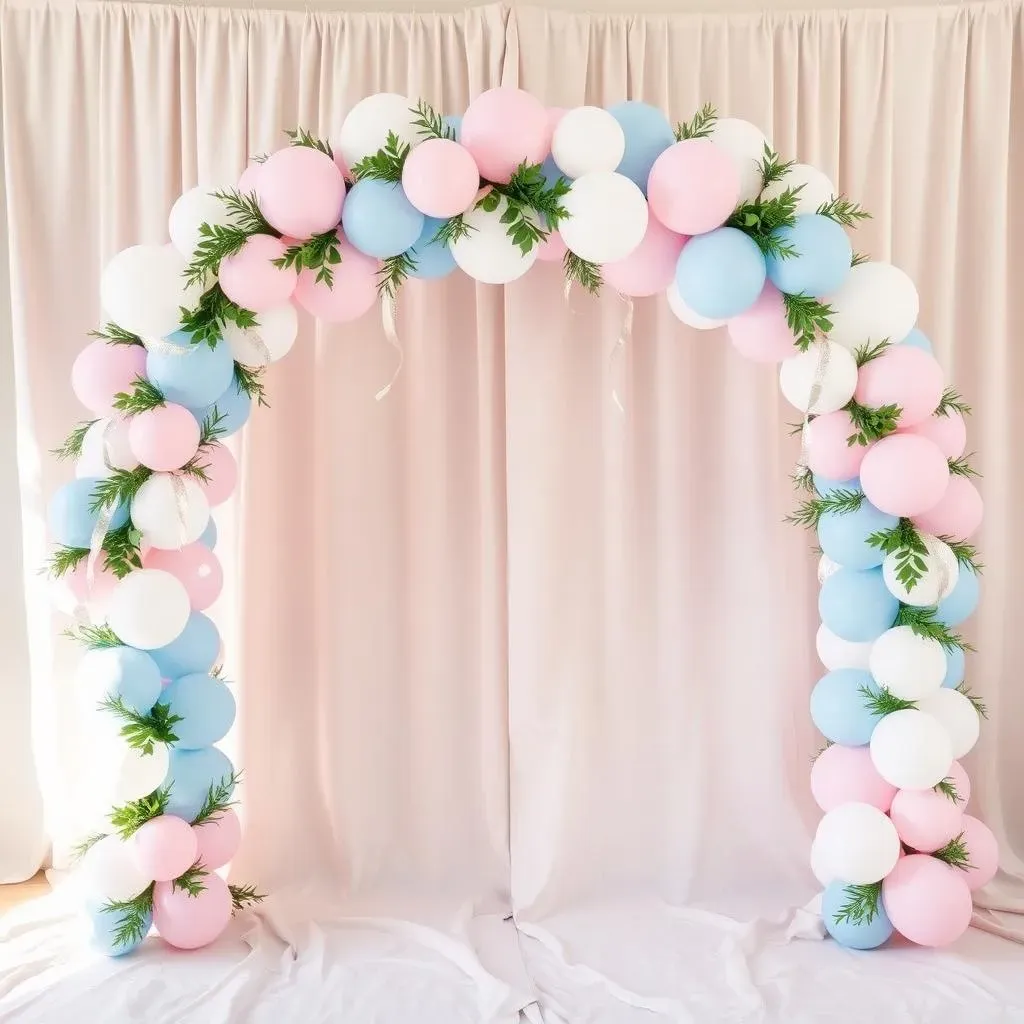 DIY Gender Reveal Backdrop Projects