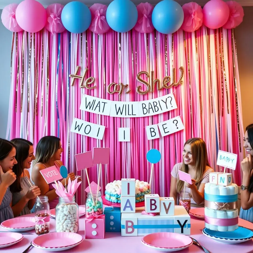 DIY Gender Reveal Decoration Ideas for a Memorable Party
