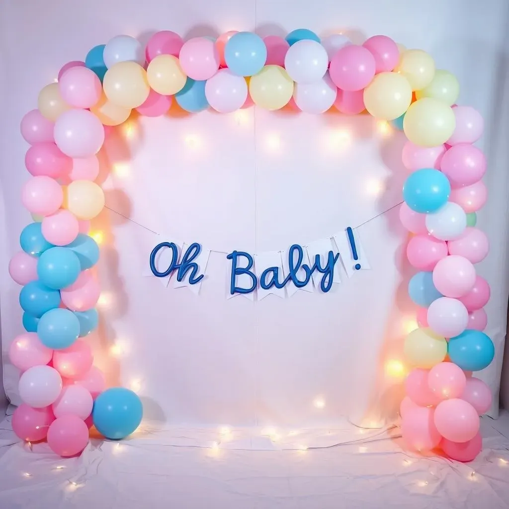 DIY Gender Reveal Decorations for a Photoshoot on a Budget