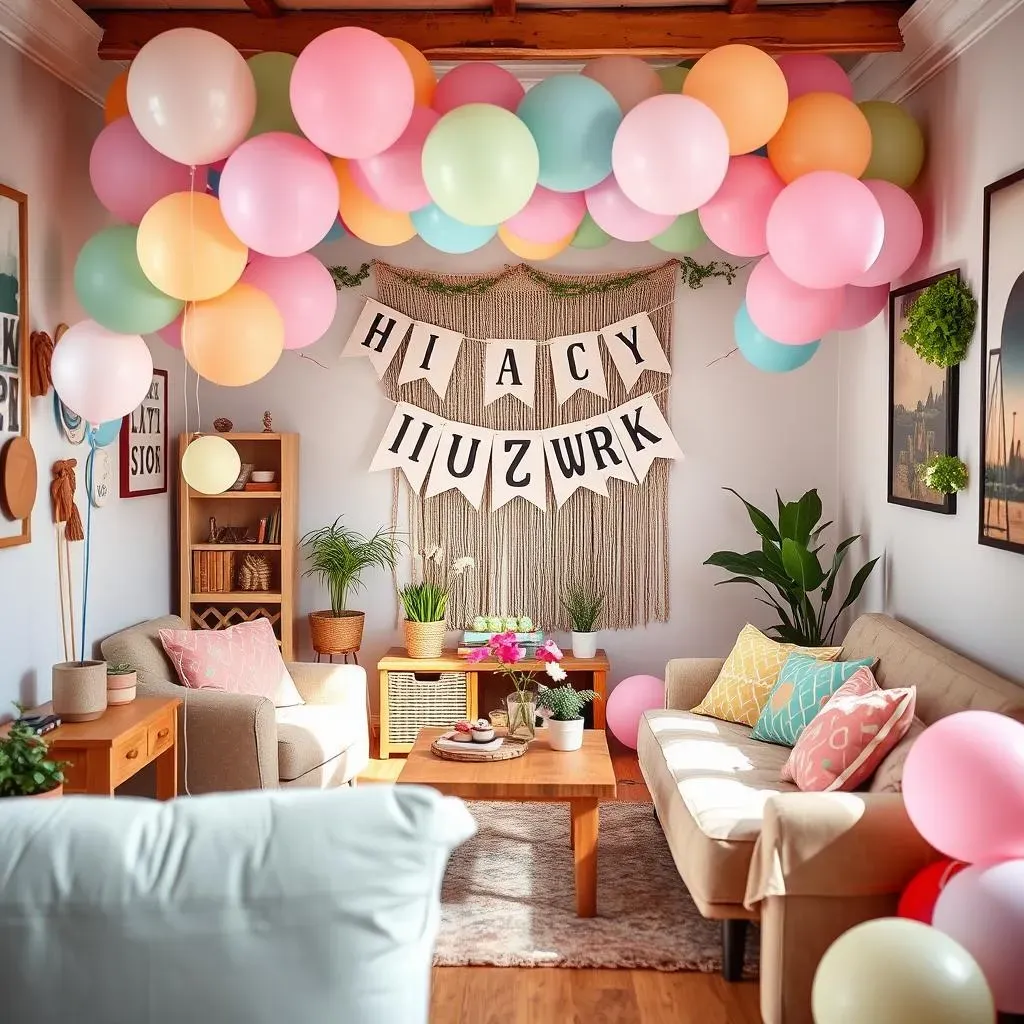 DIY Gender Reveal Decorations Perfect for Small Spaces