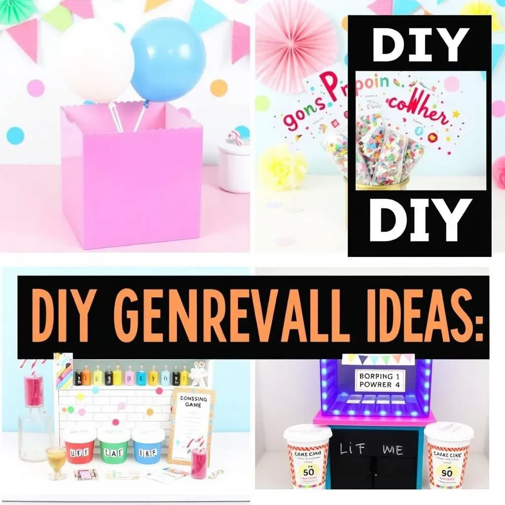 DIY Gender Reveal Ideas on a Budget