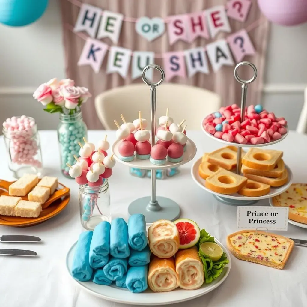 DIY Gender Reveal Lunch: Fun Projects & Food Presentation Tips