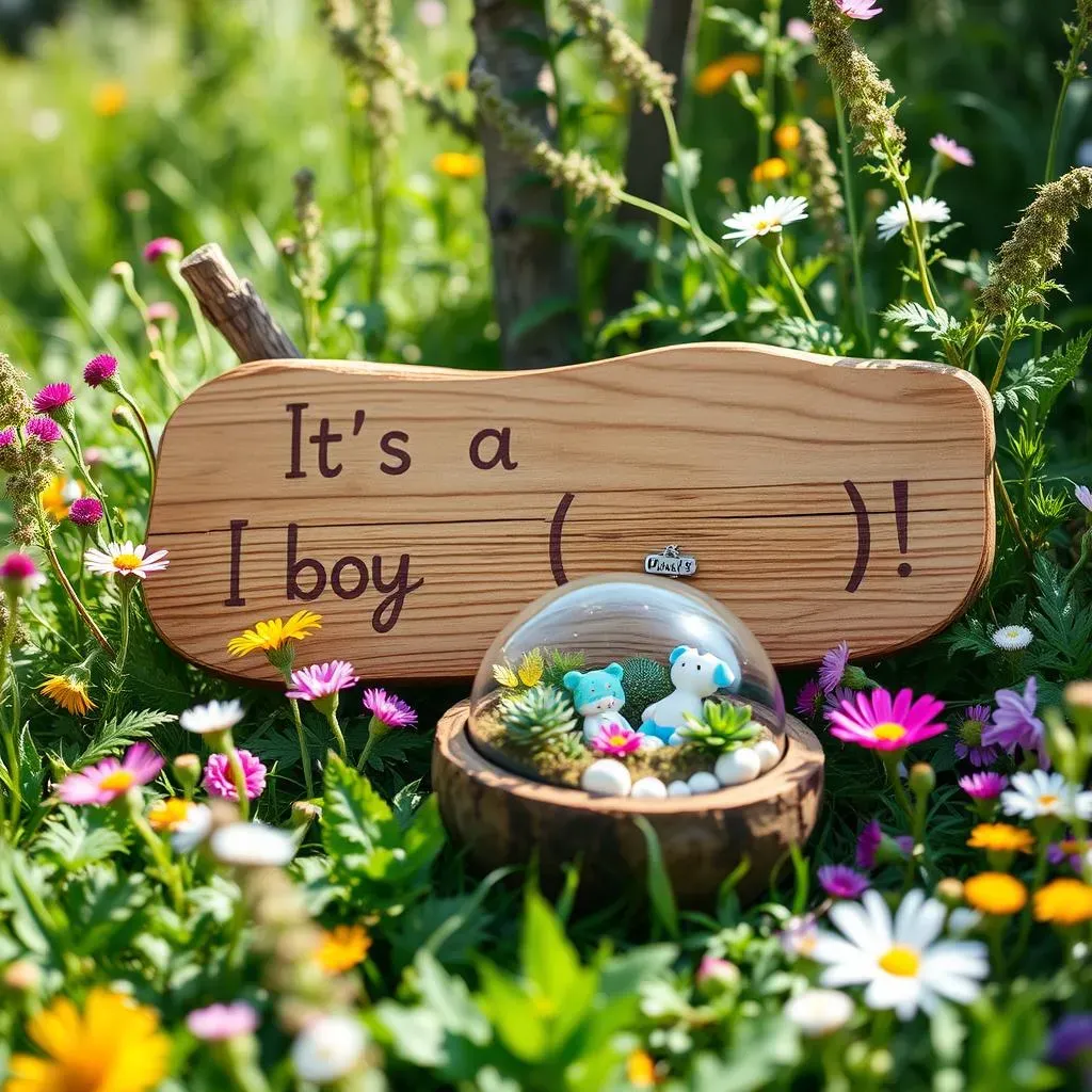 DIY NatureThemed Gender Reveal Celebrations