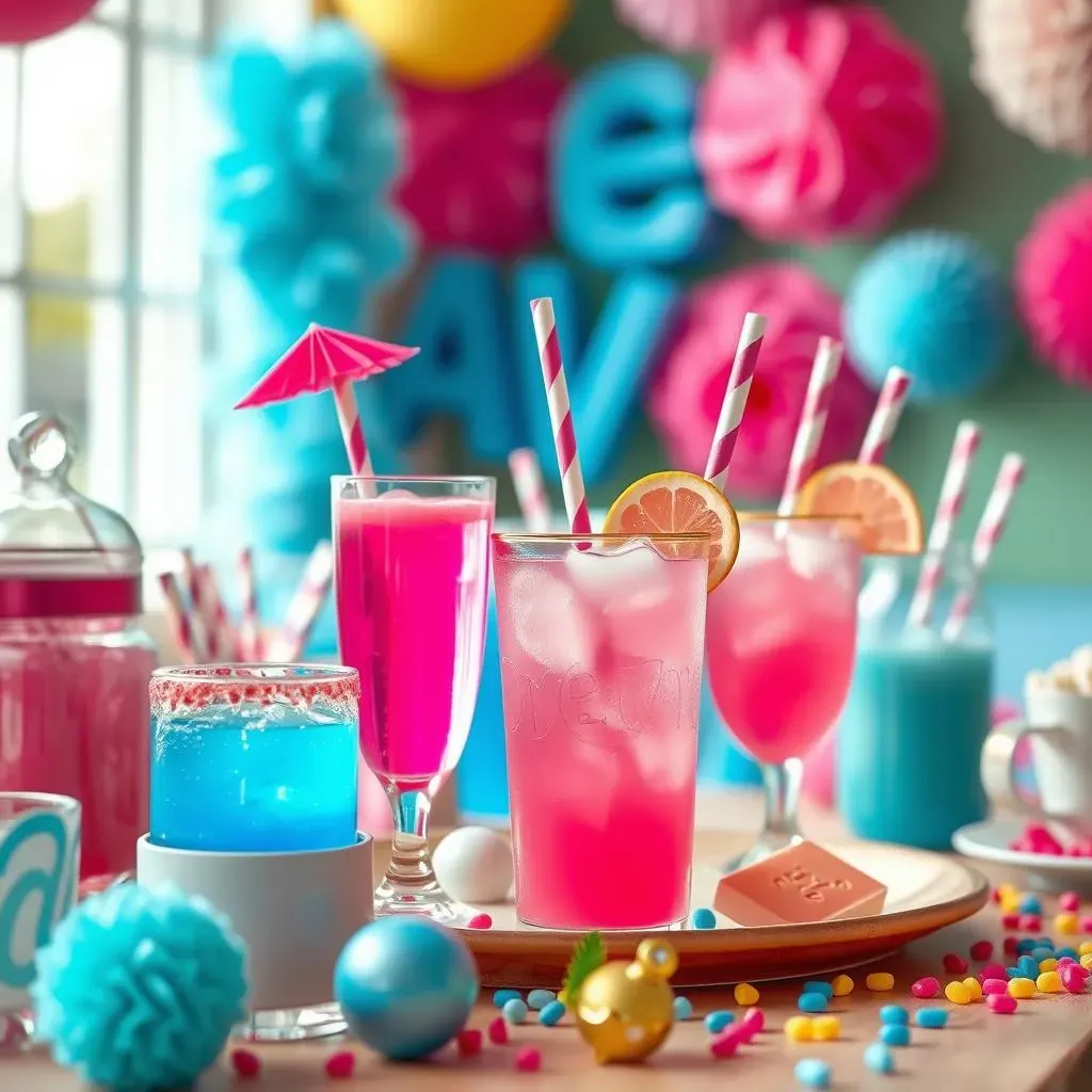 Drink Up! Themed Beverages for Your Gender Reveal Party