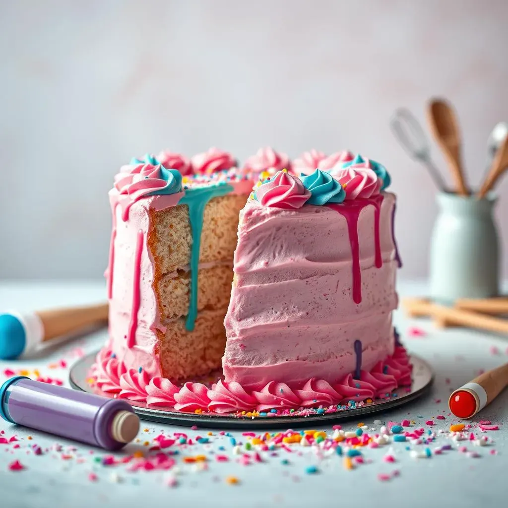 Dyeing the Batter: Creative Homemade Gender Reveal Cake Ideas