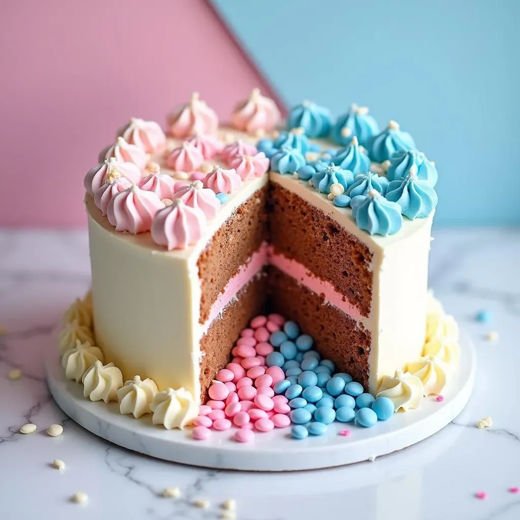 Easy Gender Reveal Cake Recipes: StepbyStep Guides
