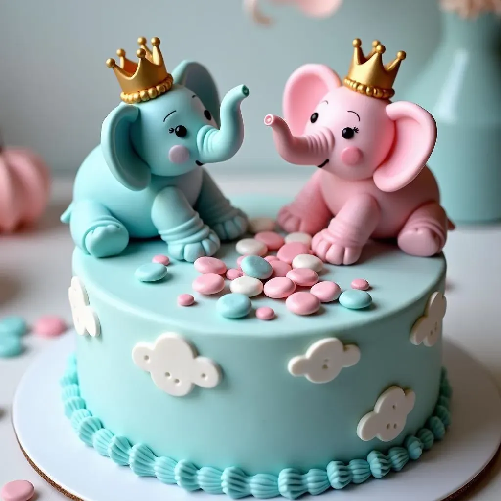 Amazing Elephant Gender Reveal Cake Ideas You Must See!