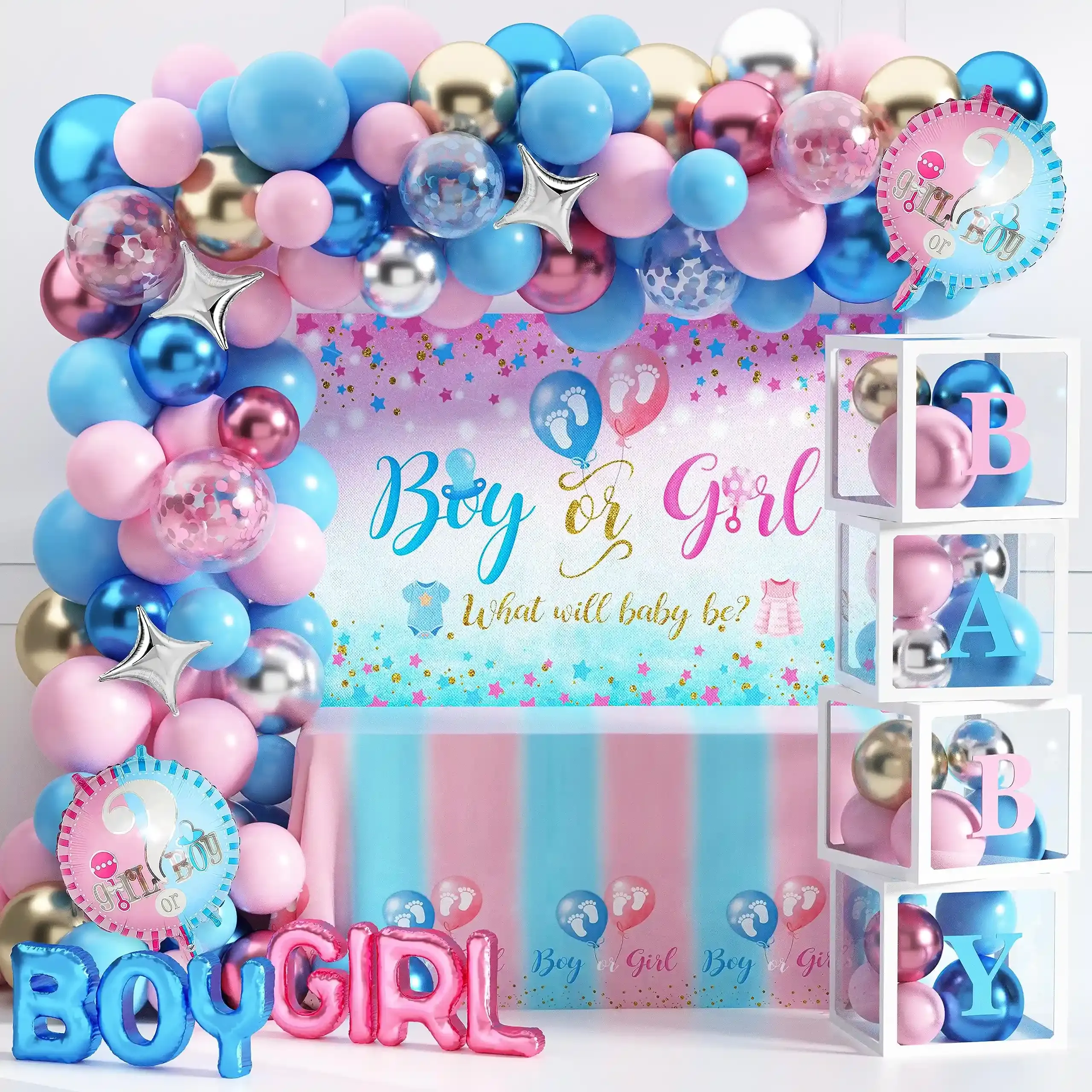 Finding the Perfect Party Decoration Kits: Gender Reveal Edition