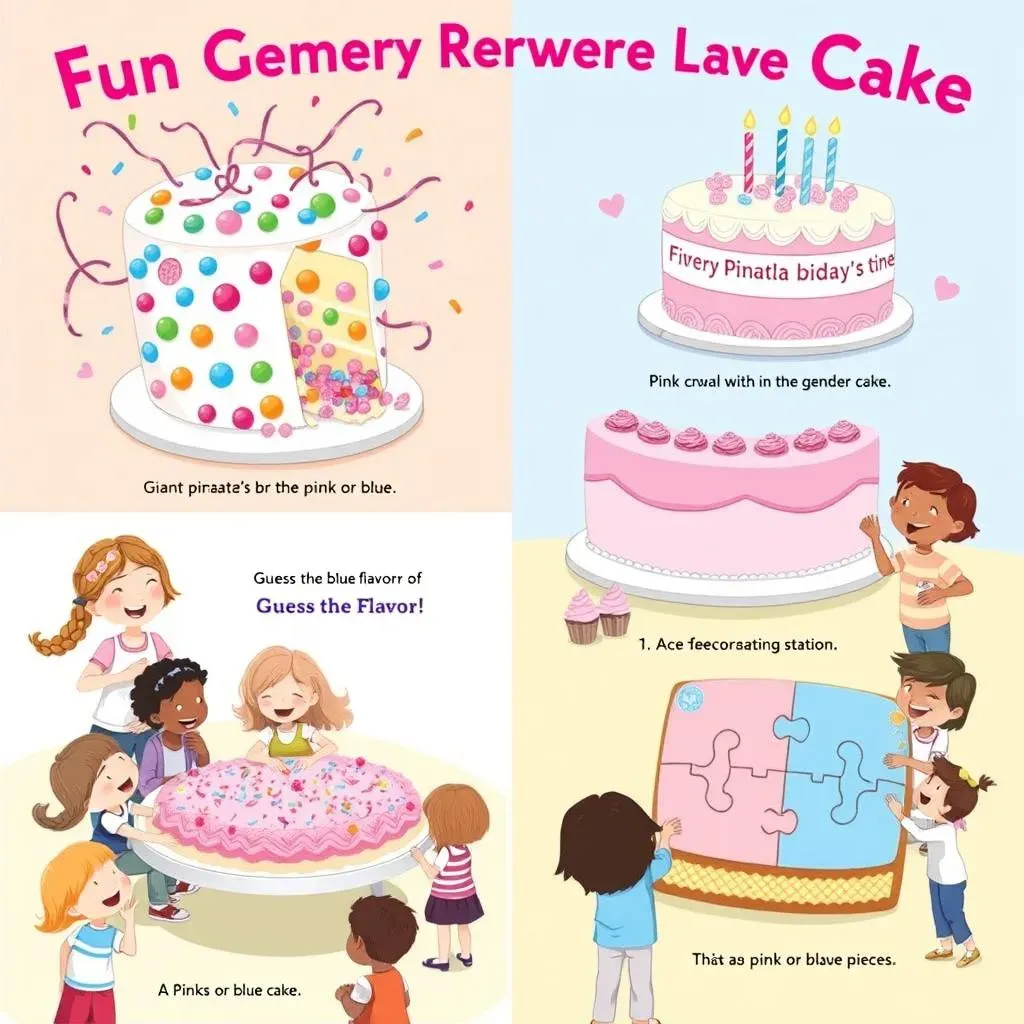 Fun and Interactive Gender Reveal Cake Alternatives