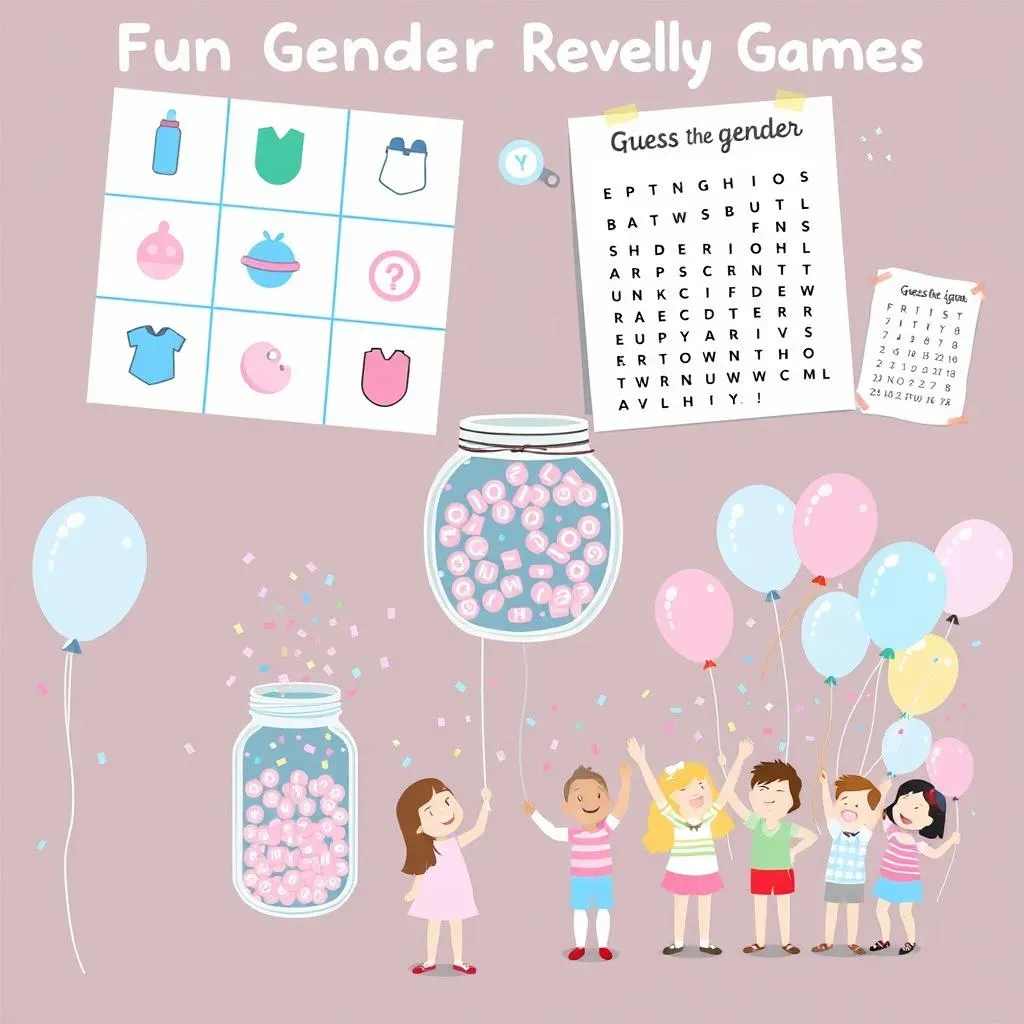 Fun Games to Play at Your Gender Reveal Party