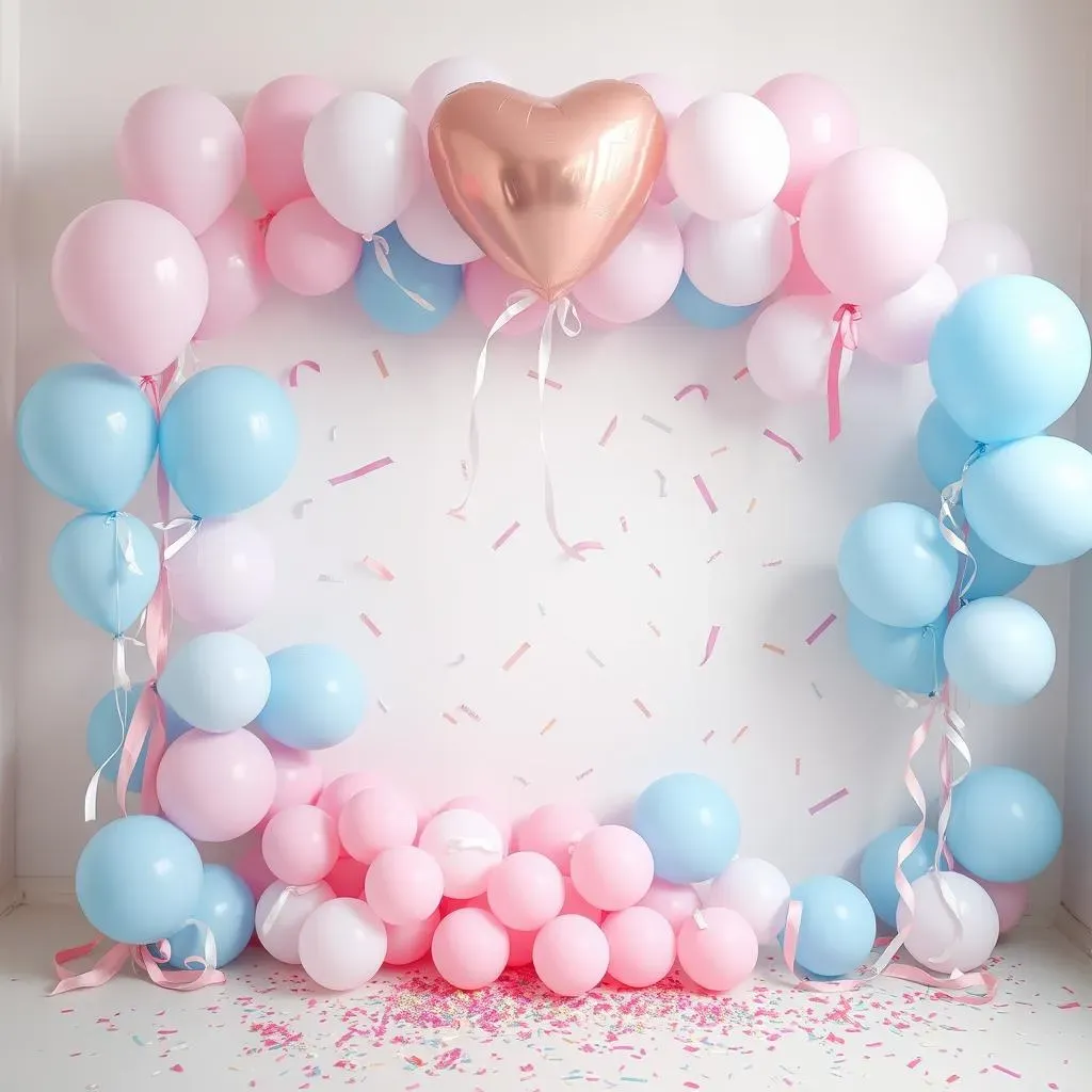 Ultimate Gender Reveal Balloon Decorations