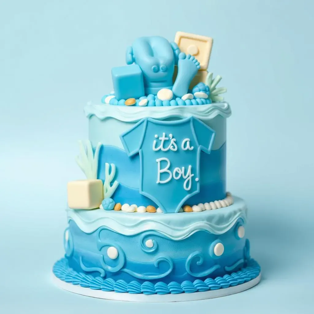 Unveiling the Best Gender Reveal Cake Designs for Boys