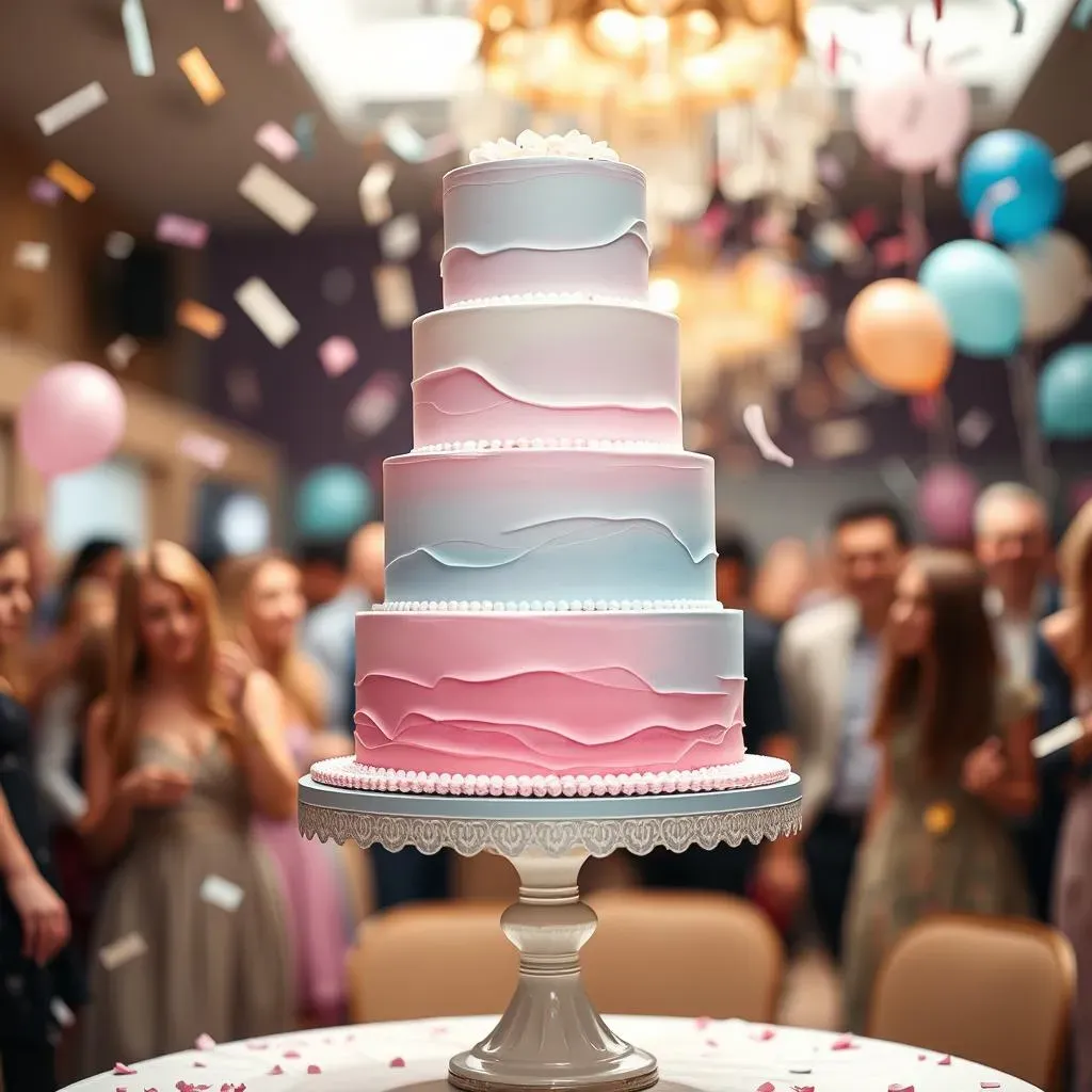 Amazing Gender Reveal Cake Ideas for Large Parties