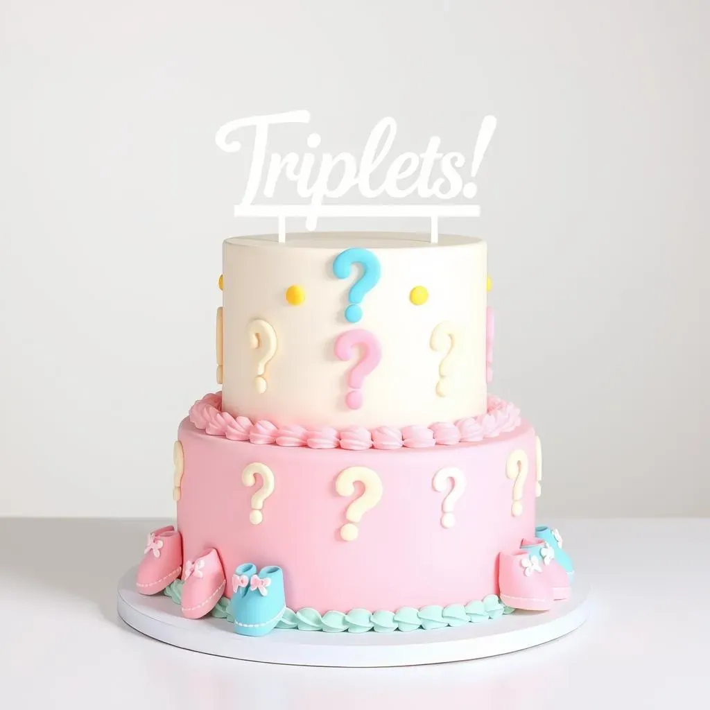 Triple the Fun: Amazing Gender Reveal Cake Ideas for Triplets